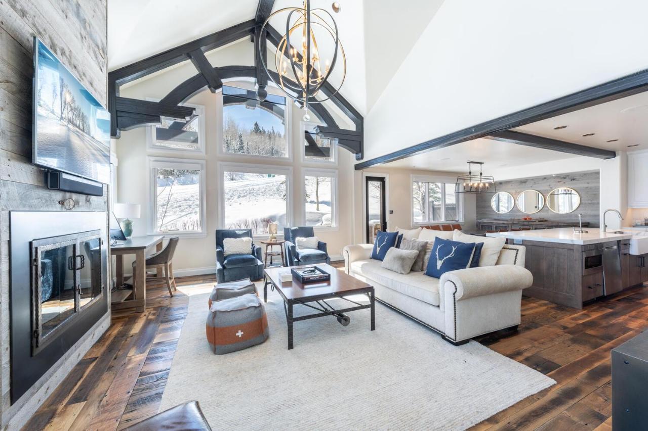 Deer Valley Luxury Home, Outdoor Seating, Hot Tub พาร์คซิตี ภายนอก รูปภาพ